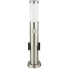 Image de Lampadaire luminaire sur pied espace extérieur prises senseur détecteur de mouvement jardin chemin