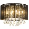 Image de GLOBO LIGHTING Plafonnier LED Chrome 29x40x40 cm Noir