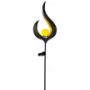 Image de Globo Design Lampe de décoration d'éclairage extérieur lumière solaire LED conception de la flamme de la bougie 33465