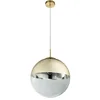 Image de Globo 15858 Lampe à suspension en forme de boule pour chambre d’invités Doré