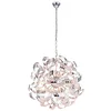 Image de Globo FALLA Suspension en chrome et acrylique