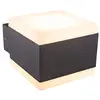 Image de Globo SLICE Lampe d'extérieur en aluminium anthracite, plastique opale blanc