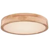 Image de Globo Plafonnier Rainer aspect bois