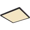 Image de Globo Lampe de salle de bain IP44 - Noire - 3 modes de commutation - 1500 lm - 750 lm - 150 lm