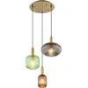 Image de Globo Lampe suspendue Normy rond en laiton - 15469-3H