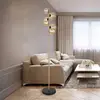 Image de Globo Lampe sur pied Riha, hauteur 155 cm, couleur ambre/laiton, métal