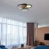 Image de Globo Plafonnier LED Sid avec bois, à 4 lampes