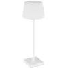 Image de Globo Lampe de Table LED Lampe Chevet - Blanc - Plastique - Métal - H 38 cm - Avec Variateur Tactile