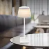 Image de Globo Lampe de table LED rechargeable Grégoire, blanc mat, hauteur 38 cm, CCT