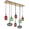 Image de Globo Lampe suspendue Normy 8 lumières multicolores - 15469-8H