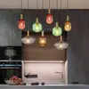 Image de Globo Suspension Normy, longueur 125 cm, multicolore, verre, 8 lampes