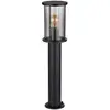 Image de Globo Bornes lumineuses Gracey, hauteur 60 cm, noir, acier inoxydable, IP54