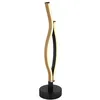 Image de Globo Lampe de table Geronimo noir avec bois - 67206TW
