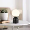 Image de Globo Lampe de table LED rechargeable Julsy, noir, hauteur 21 cm, métal, CCT