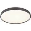Image de Globo Plafonnier LED - Lampe de chambre à coucher - Anthracite opale - Diamètre : 48 cm