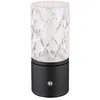 Image de Globo Lampe de table, lampe de chevet, lampe d'appoint, LED noir et doré, variateur tactile, batterie