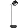 Image de Globo Lampe de table LED - Noir mat - H 35 cm - Plastique - Intensité variable