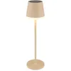 Image de Globo 36637S Lampe de table sans fil à batterie solaire d'extérieur Marron