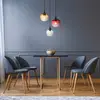 Image de Globo Suspension Sander, Ø 45 cm, multicolore, verre, à 3 lampes.