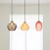 Image de Globo Suspension Jessica, longueur 90 cm, multicolore, à 3 lampes, verre