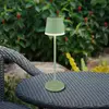 Image de Globo Lampe solaire LED en métal, vert clair, hauteur 41 cm, IP44