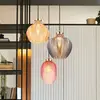 Image de Globo Suspension Jessica, Ø 45 cm, multicolore, à 3 lampes, verre