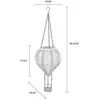 Image de Globo Lampe solaire LED 36136B Ballon à air chaud, multicolore, plastique