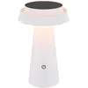 Image de GLOBO LIGHTING Lampe solaire d'extérieur LED USB-C IP54 - Blanc - Variateur tactile - Lampe de jardin H 23 cm