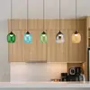 Image de Globo Suspension LED Minara, à 5 lampes, longueur 102 cm, multicolore, verre