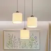 Image de Globo Suspension LED Thea, Ø 49 cm, à 3 lampes, crème/noir mat
