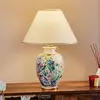 Image de Austrolux Lampe de table Giardino Panse 30 cm Céramique dorée