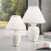 Image de Austrolux Lampe à poser Giardino Avorio, 30 cm, céramique, blanc