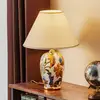 Image de austrolux Lampe à poser Damasco avec or 24 carats, Ø 30 cm