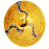 Image de Kolarz Verre Appliques Murales/Luna en Or 24 carats | Fait à la main Fabriqué en Italie | Applique décoratif | lampe