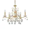 Image de Austrolux Lustre Carmen II, verre, doré, 65 cm
