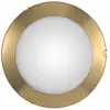Image de austrolux KOLARZ Applique murale Moon Leaf, doré, Ø 40 cm