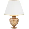 Image de Lampe de table design ANFORA 1 ampoule Champagne Aqua