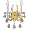 Image de Applique murale en cristal MARIA LOUISE Or 24 Carats 2 ampoules
