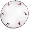 Image de austrolux Plafonnier Nonna cerf, blanc-rouge, Ø 40 cm