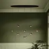 Image de Suspension LED EGLO Stars of Light Paratebueno noir à 8 lampes