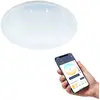 Image de EGLO connect plafonnier Totari-Z, Ø38cm, 18W, effet cristal