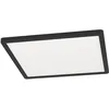 Image de Eglo connect.z Plafonnier LED connecté Rovito-Z, lampe de plafond contrôlable par appli et commande vocale Alexa, blanc chaud - froid, rétro-éclairage RGB, dimmable, Noir, 29,5 cm