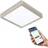 Image de EGLO connect Fueva-Z Plafonnier 21x21cm nickel