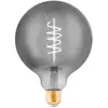 Image de EGLO Globe à LED E27 G125 4W filament noir-transparent