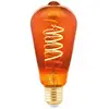 Image de EGLO Ampoule LED ST64 E27 4 W 2 000 K filament cuivré