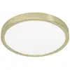 Image de EGLO Panneau LED apparent Fueva 5 IP20 830 laiton Ø28,5cm