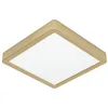 Image de Eglo LED plafonnier Fueva 5, 21 cm, lampe carrée pour plafond chambre