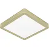Image de EGLO Panneau d'extension LED Fueva 5 IP20 830 laiton 21x21cm