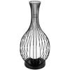 Image de Eglo Lampadaire extérieur Fossombrone, lampe de balcon sur pied, luminaire extérieur en acier galvanisé noir, plastique blanc, douille E27 IP65, 68,5 cm