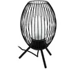 Image de Eglo Lampe de table Fusignano Noir H: 41cm Ø: 26.5cm avec câble + prise IP44